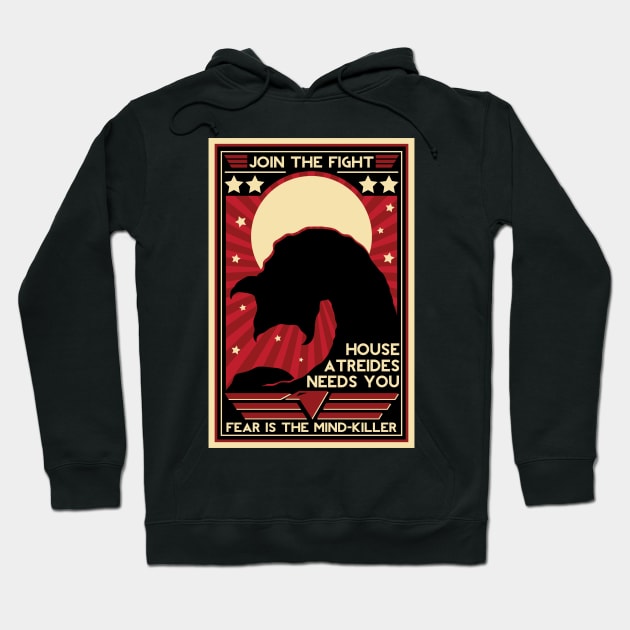 Fear is the Mind-Killer Hoodie by jrberger